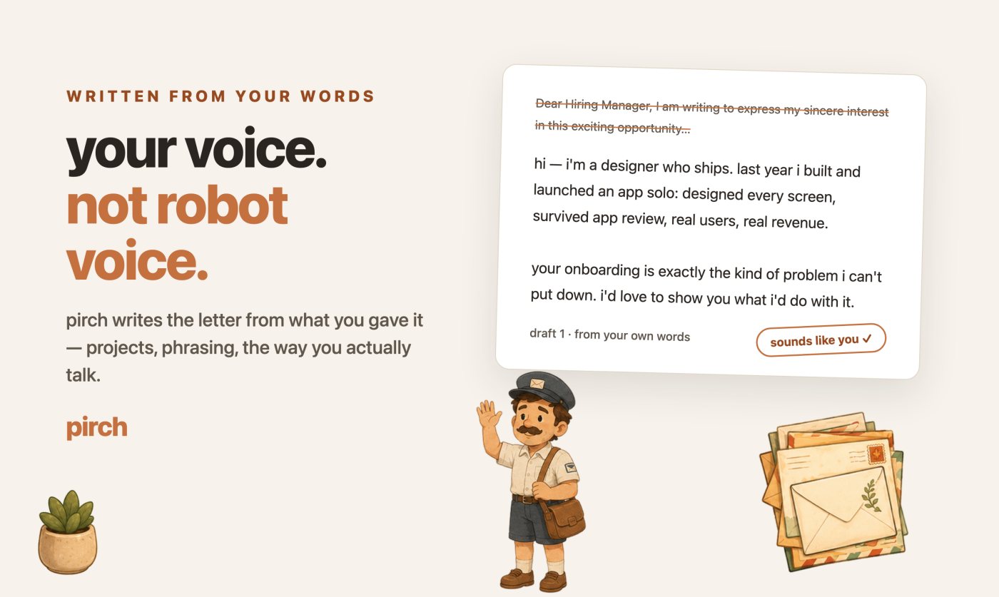Your voice, not robot voice