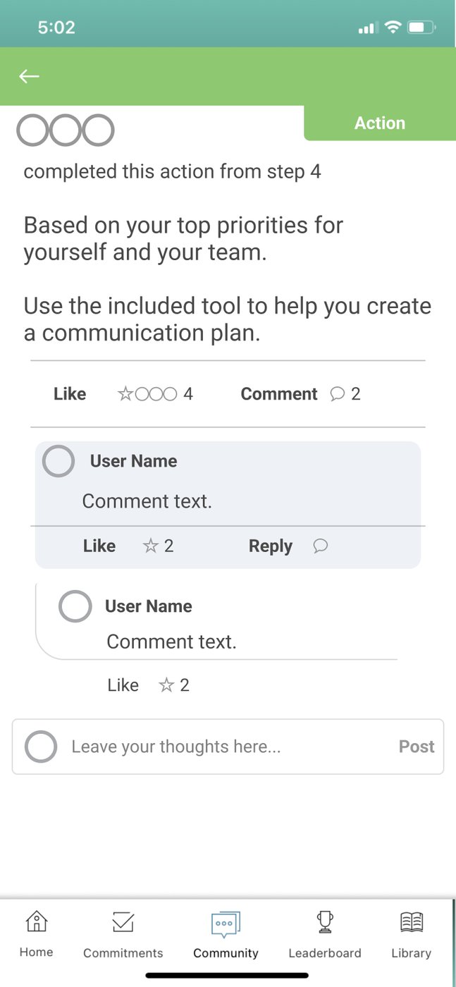 Replying