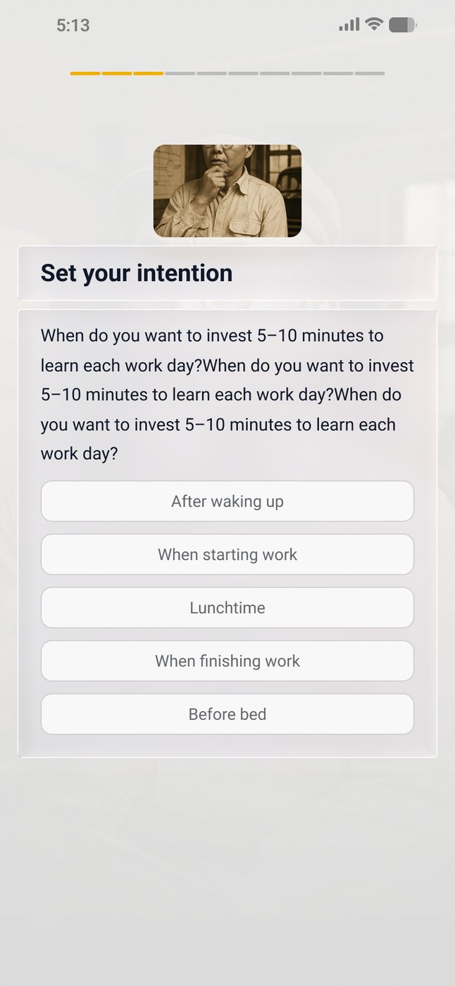 Set your intention