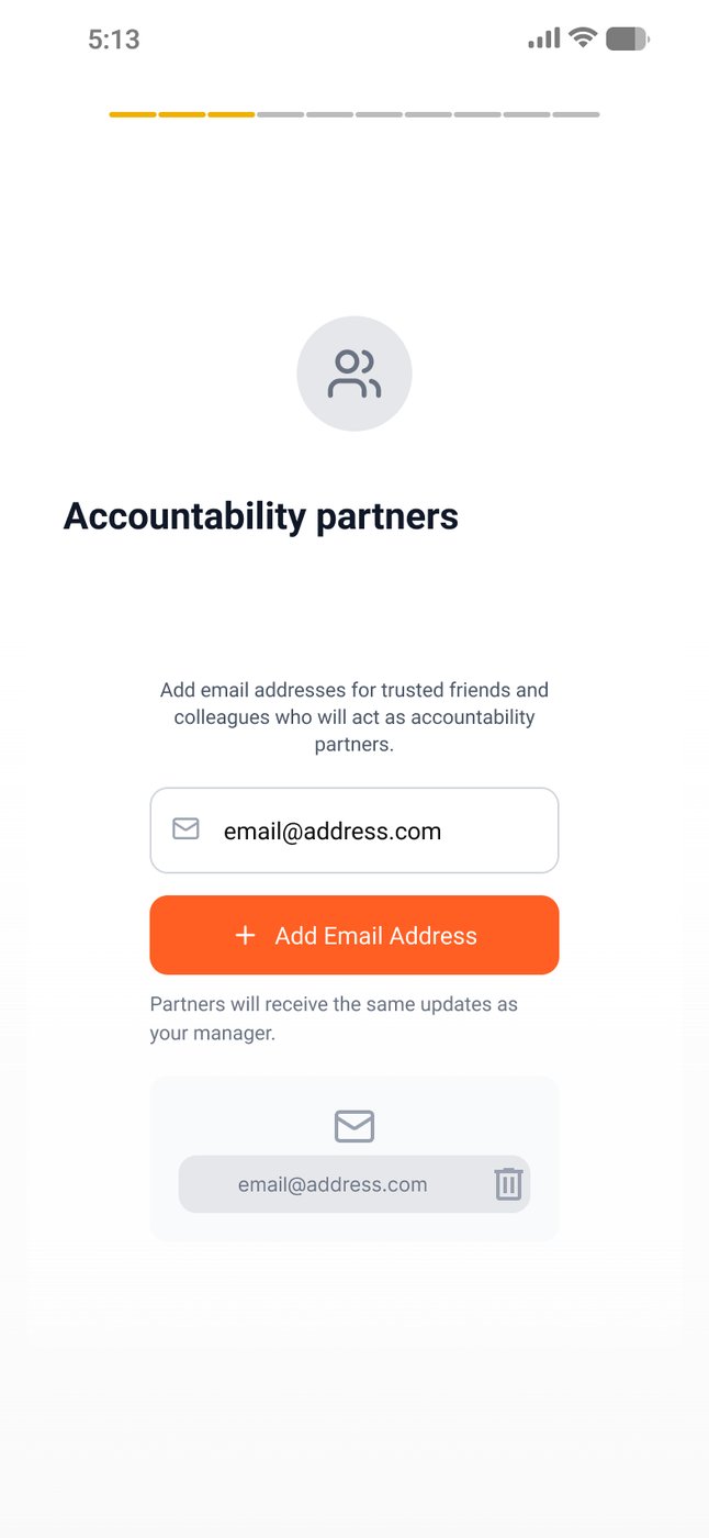 Accountability partners